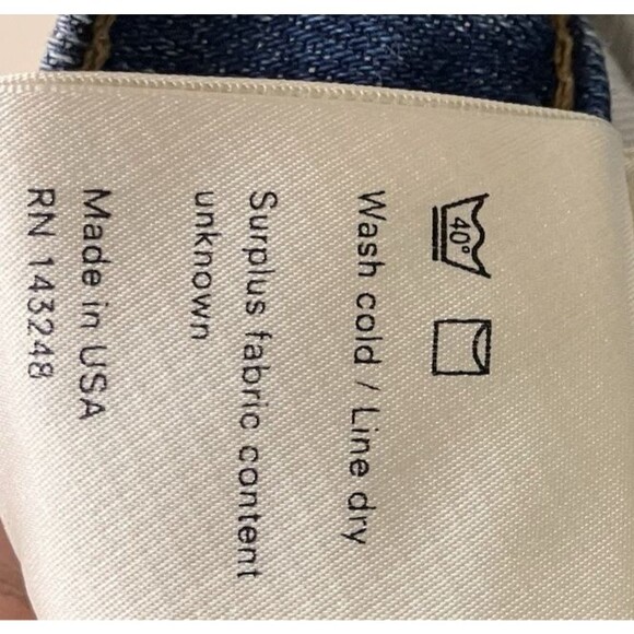 Reformation Revolve Ella Women Jean Mini Skirt Celtic Wash size 29/8/M MRSP $98 - Picture 9 of 14